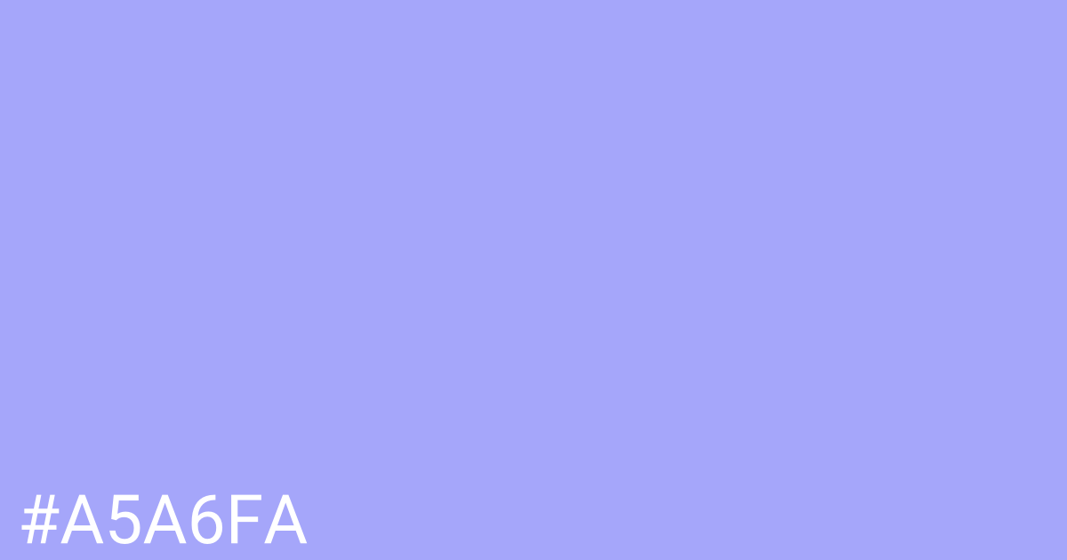 Hex color #a5a6fa graphic