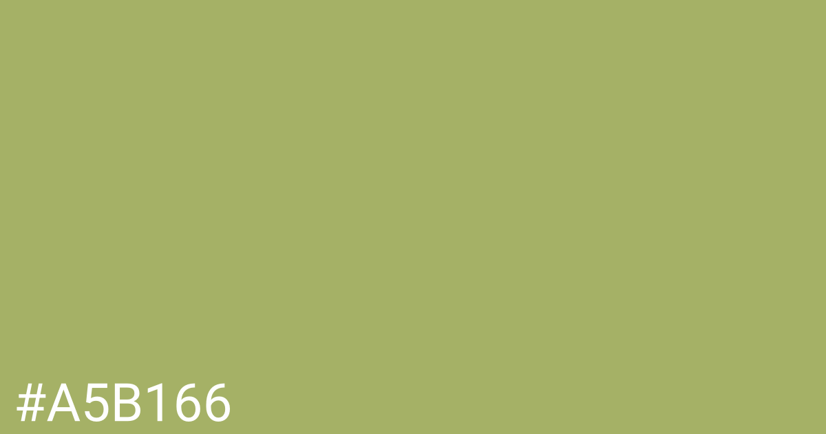 Hex color #a5b166 graphic