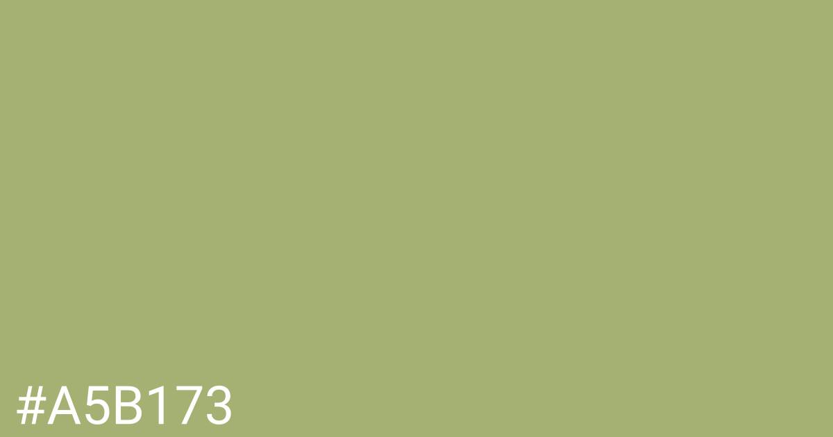 Hex color #a5b173 graphic