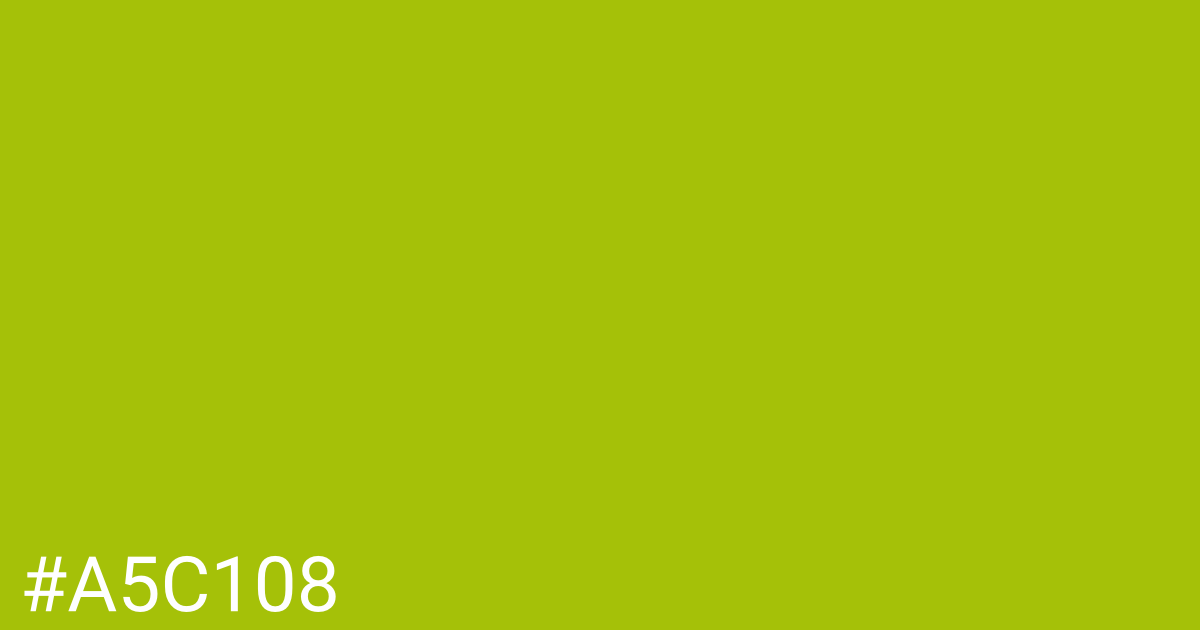 Hex color #a5c108 graphic