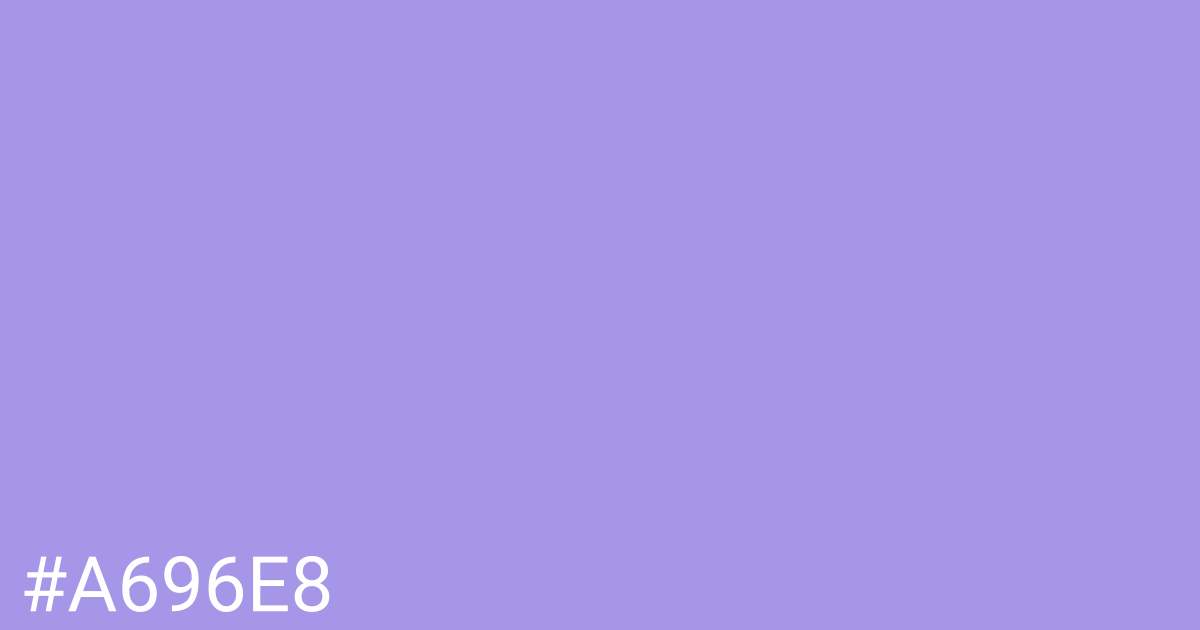 Hex color #a696e8 graphic