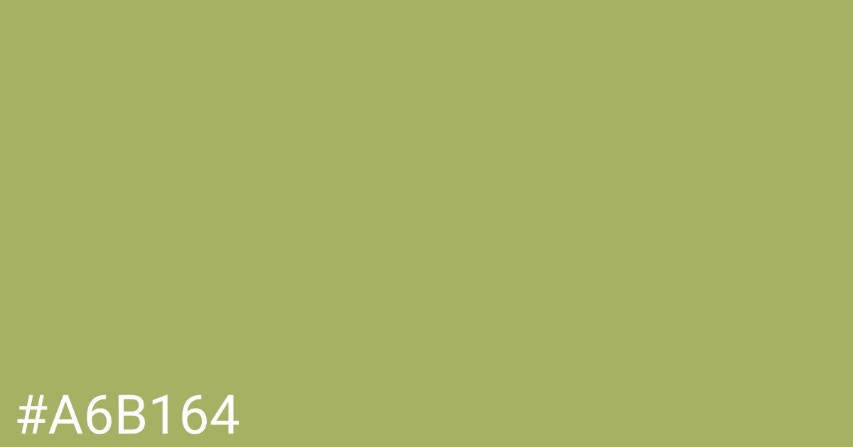 Hex color #a6b164 graphic