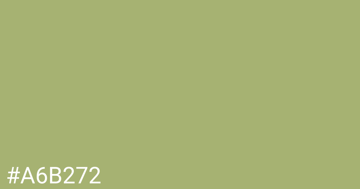 Hex color #a6b272 graphic