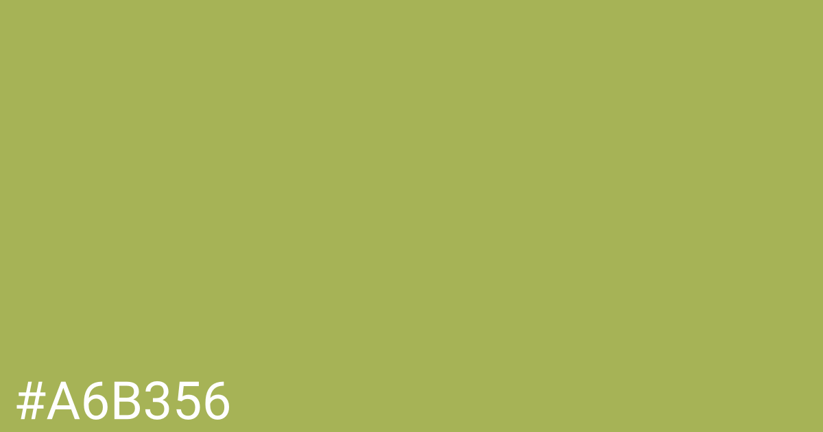 Hex color #a6b356 graphic