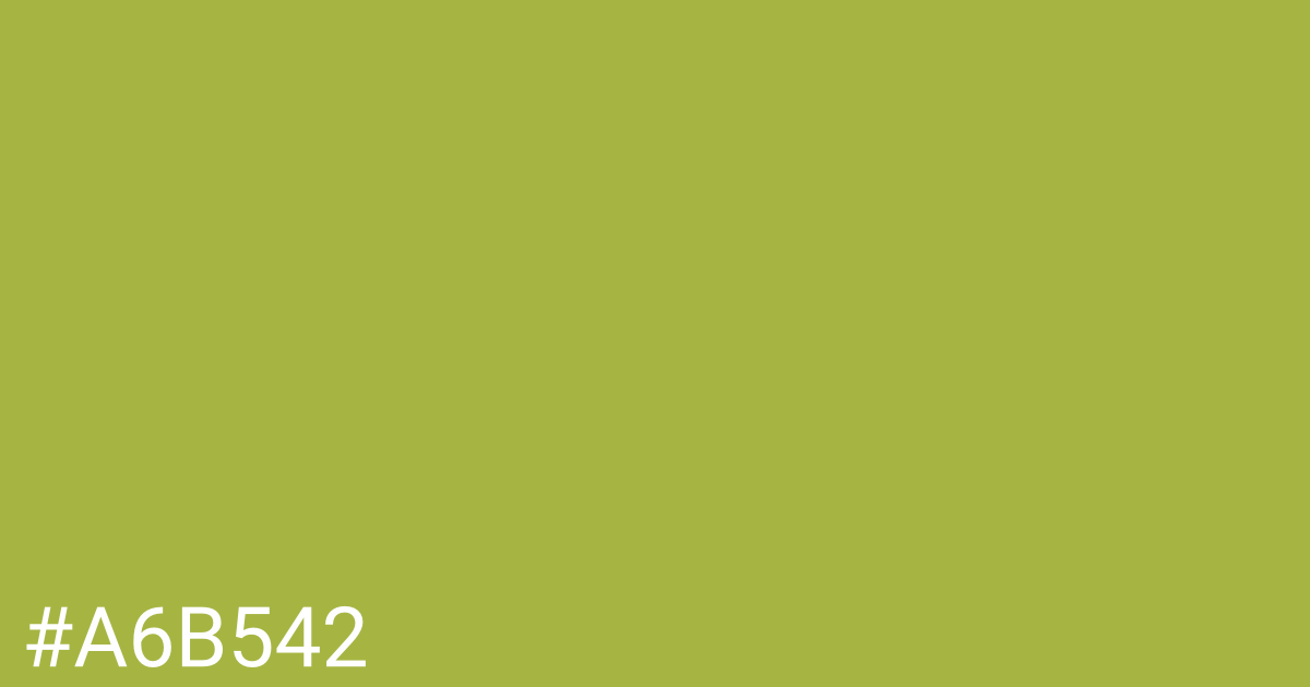 Hex color #a6b542 graphic