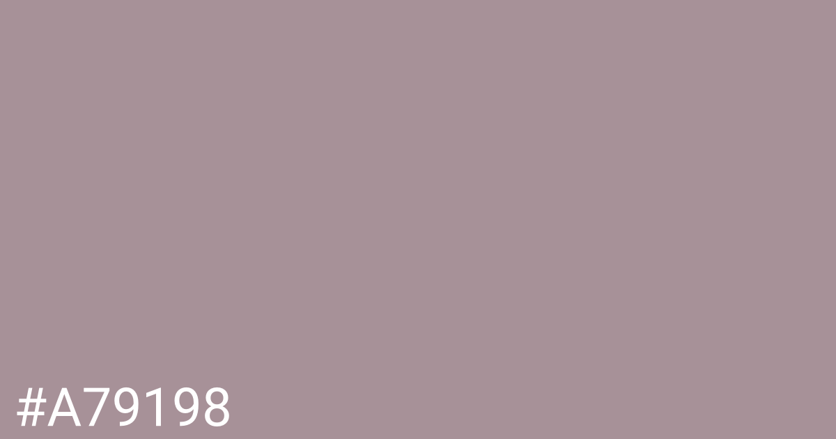 Hex color #a79198 graphic