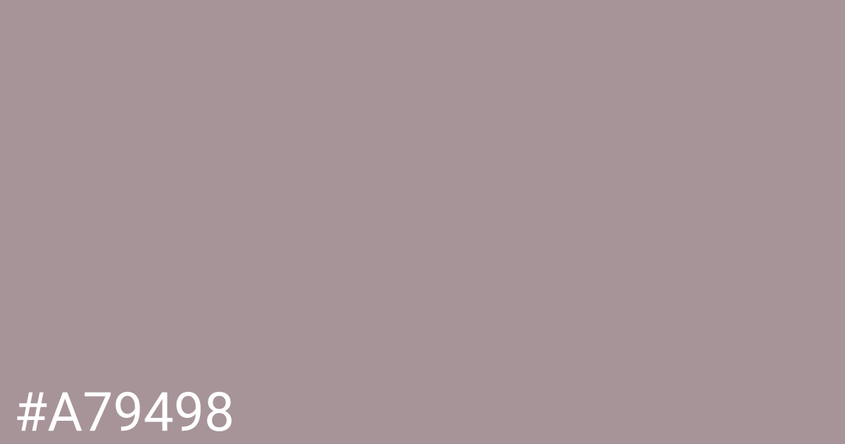 Hex color #a79498 graphic