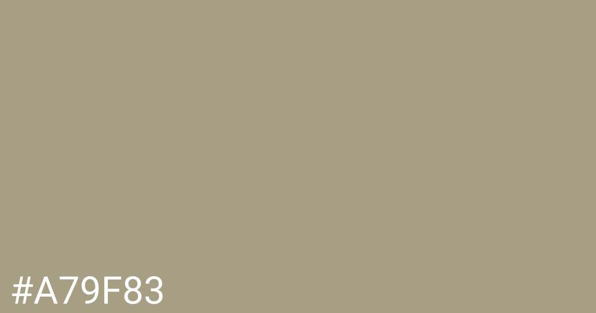 Hex color #a79f83 graphic