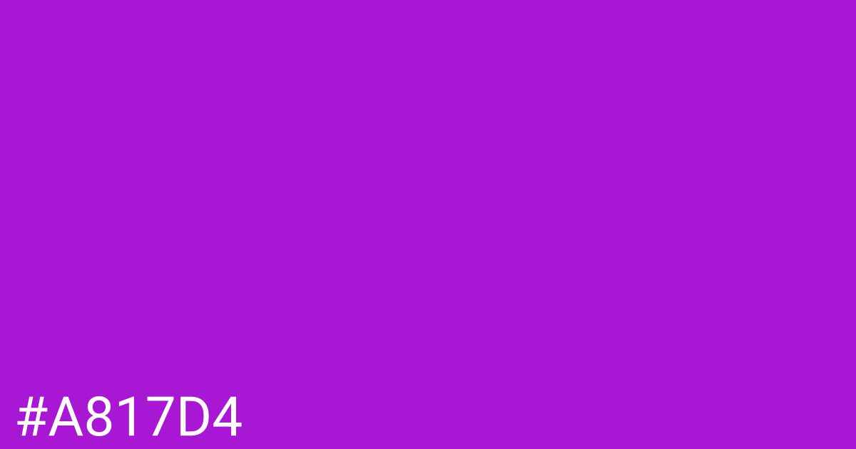 Hex color #a817d4 graphic