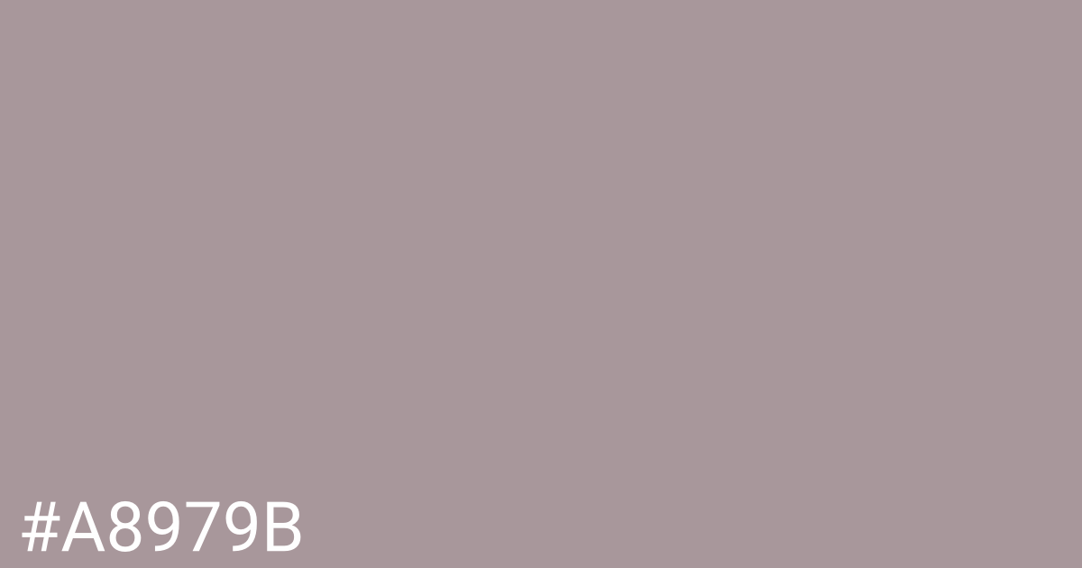 Hex color #a8979b graphic