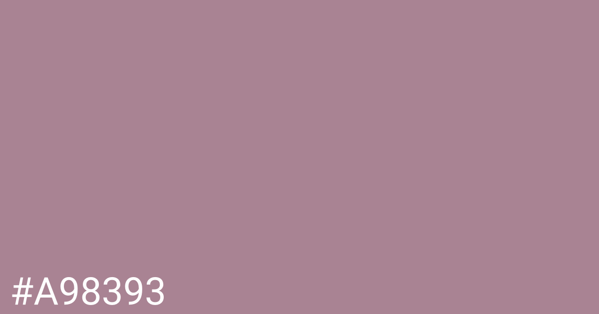 Hex color #a98393 graphic