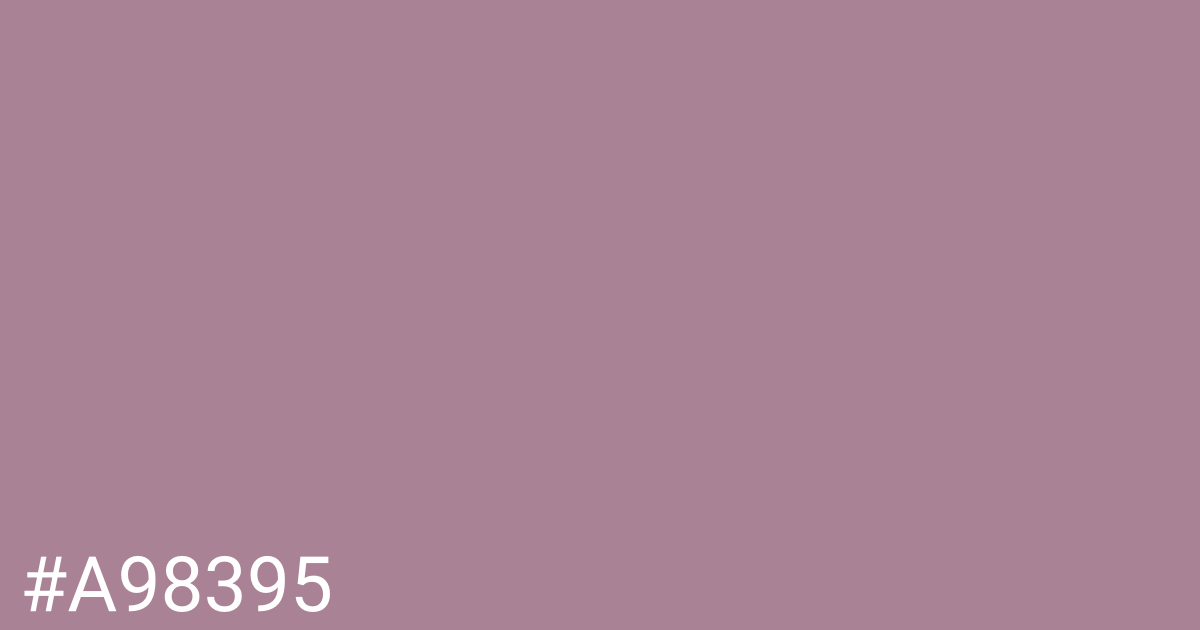 Hex color #a98395 graphic