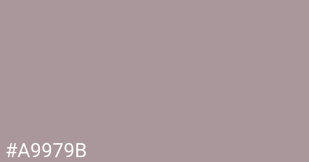 Hex color #a9979b graphic