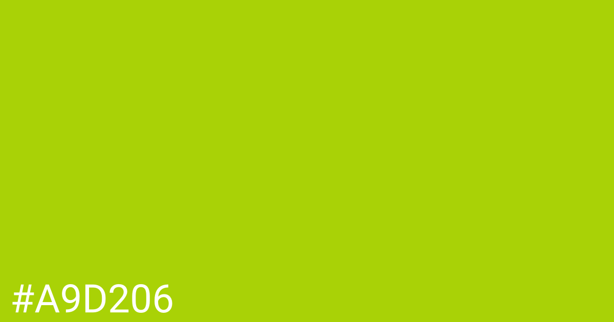 Hex color #a9d206 graphic