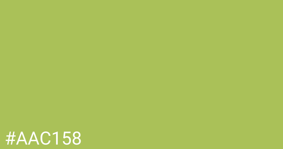 Hex color #aac158 graphic