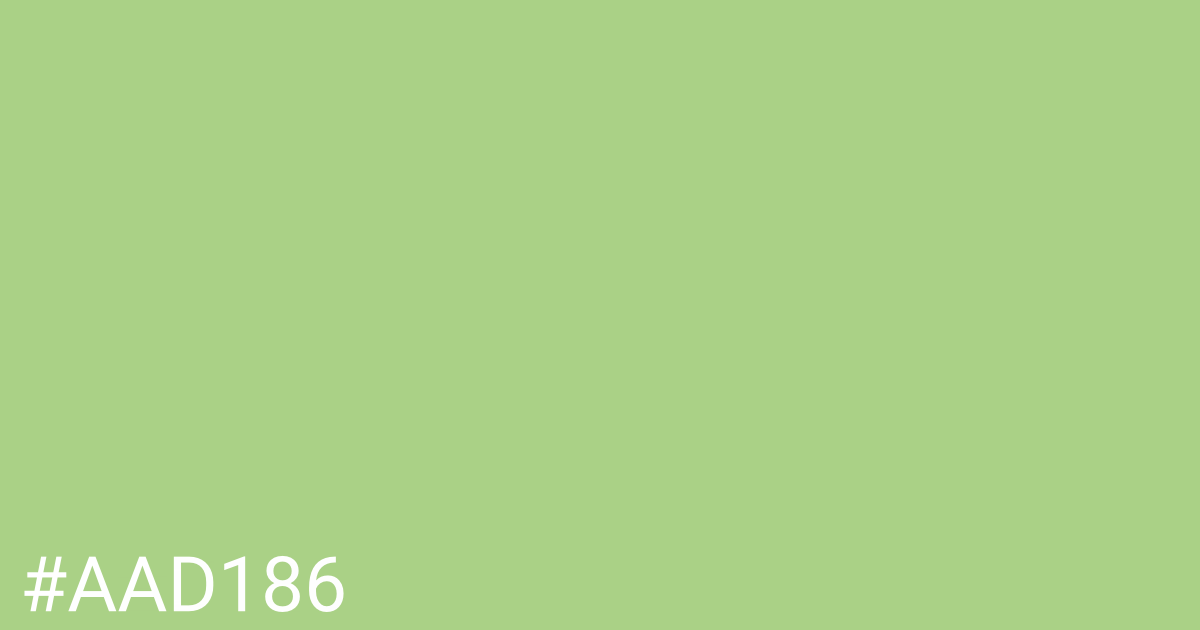 Hex color #aad186 graphic