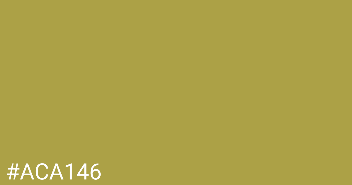 Hex color #aca146 graphic
