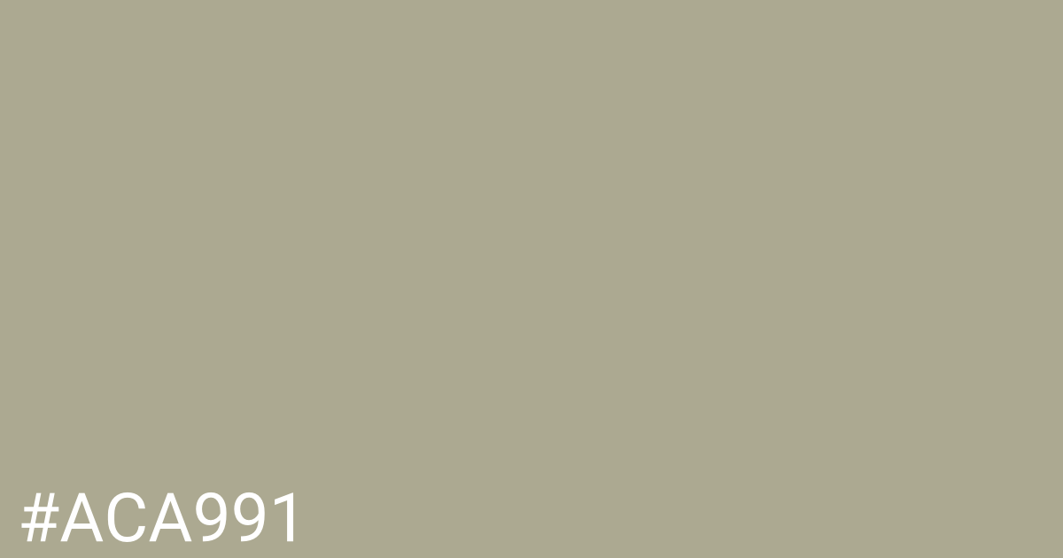 Hex color #aca991 graphic