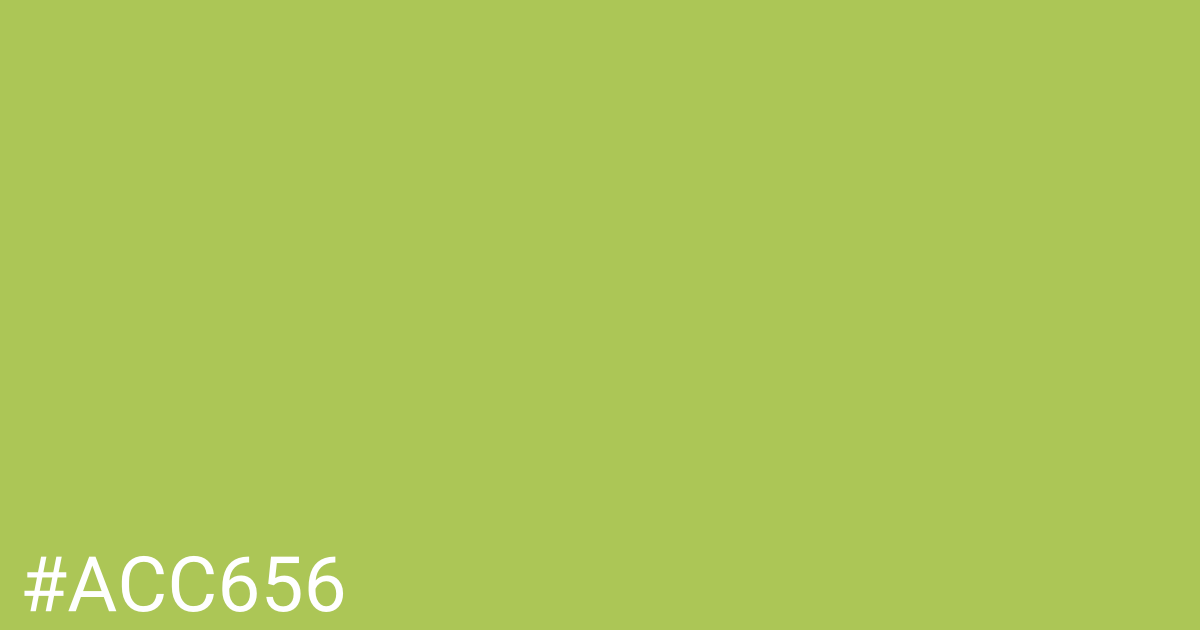 Hex color #acc656 graphic