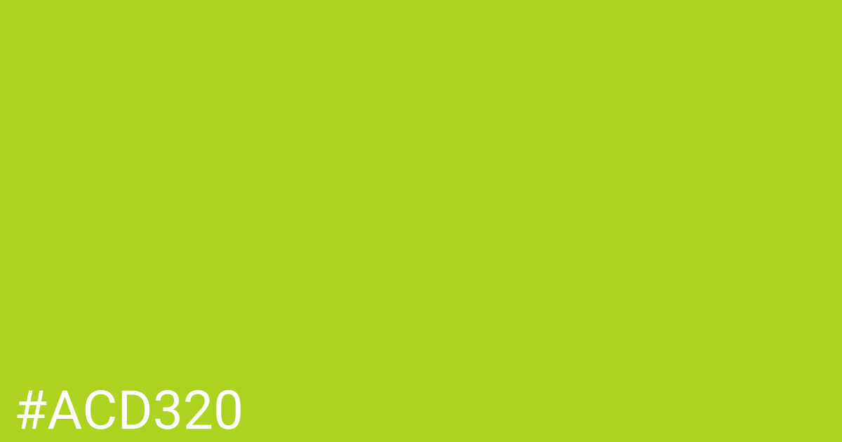 Hex color #acd320 graphic