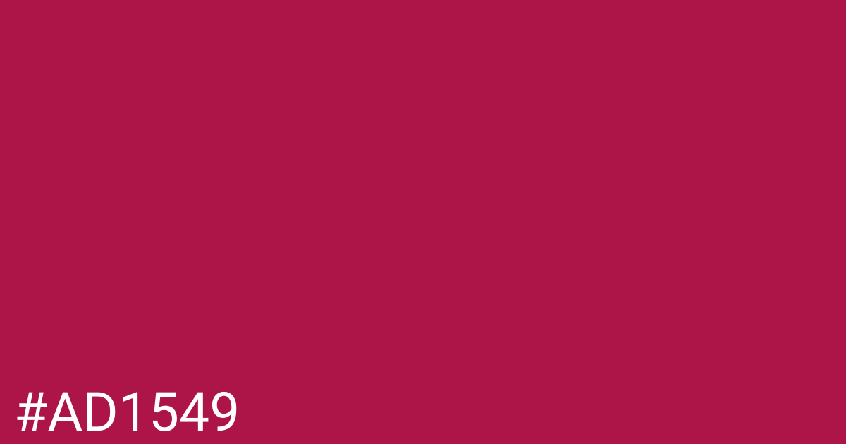 Hex color #ad1549 graphic