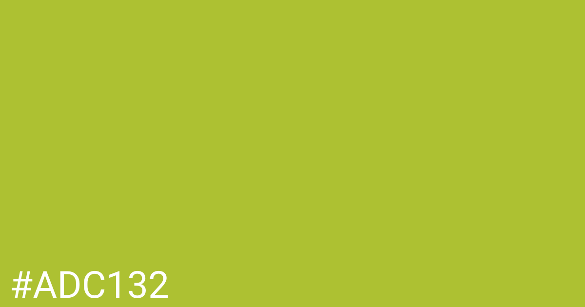 Hex color #adc132 graphic