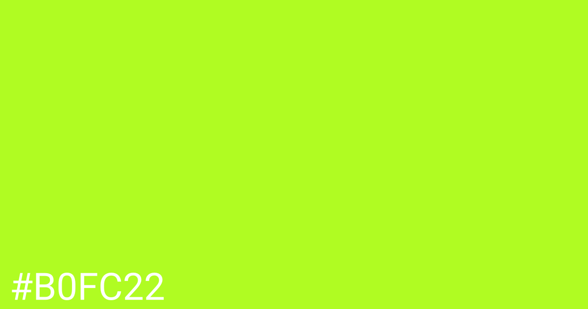 Hex color #b0fc22 graphic