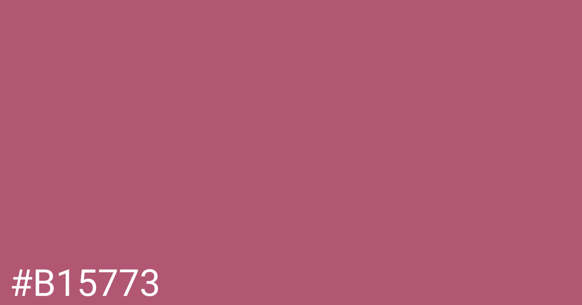 Hex color #b15773 graphic