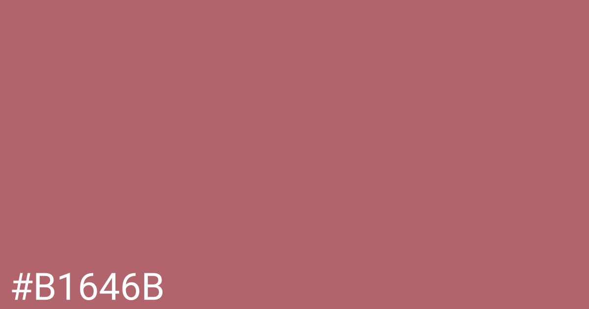 Hex color #b1646b graphic