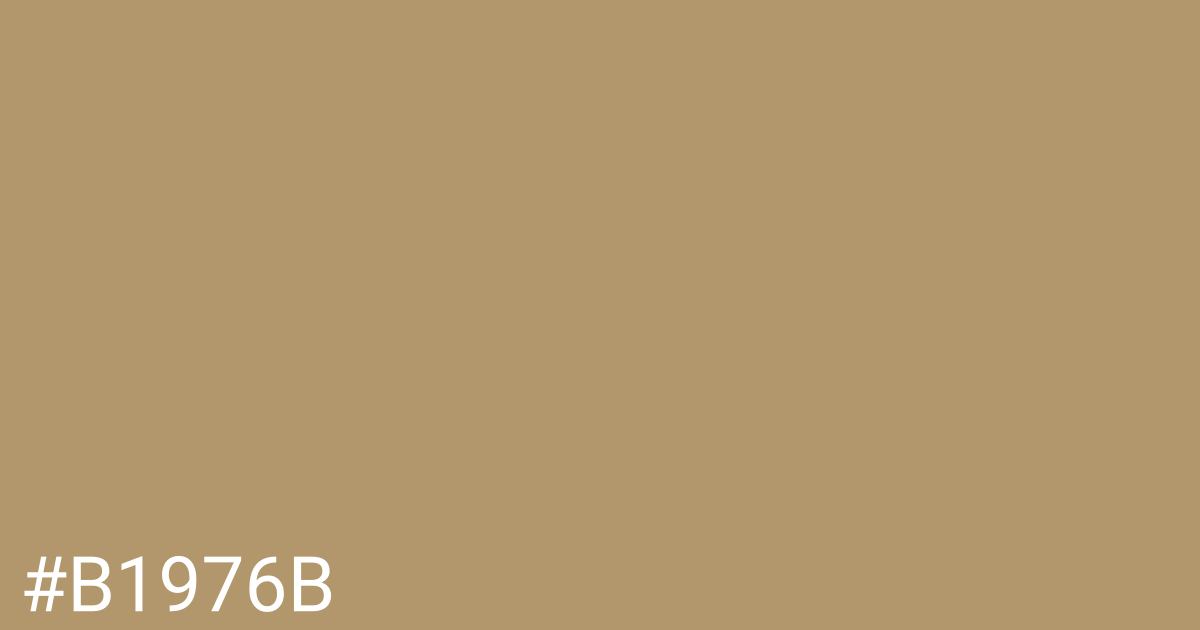 Hex color #b1976b graphic