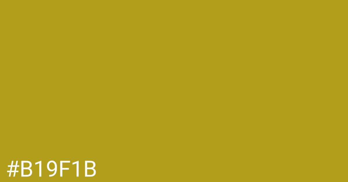 Hex color #b19f1b graphic