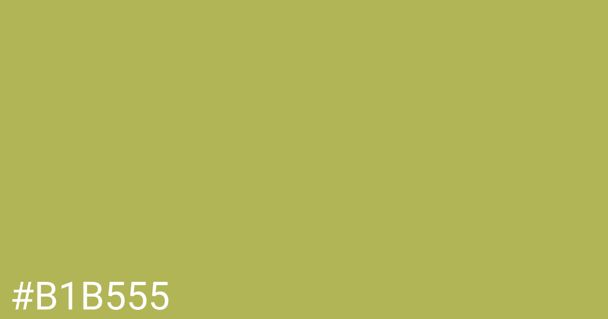 Hex color #b1b555 graphic