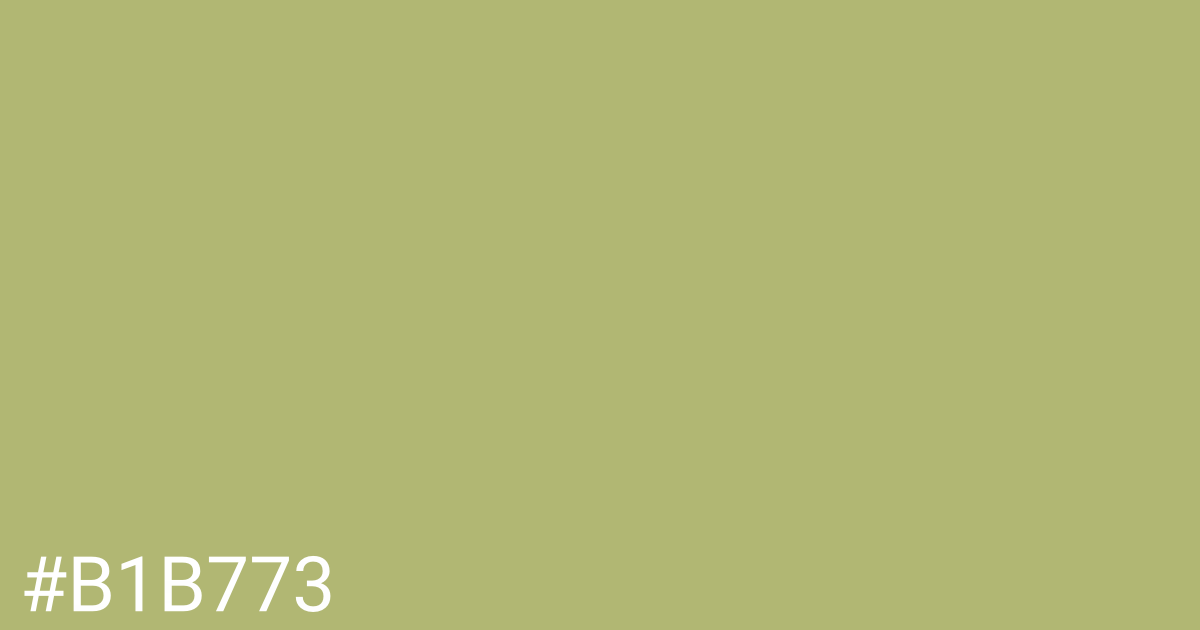 Hex color #b1b773 graphic