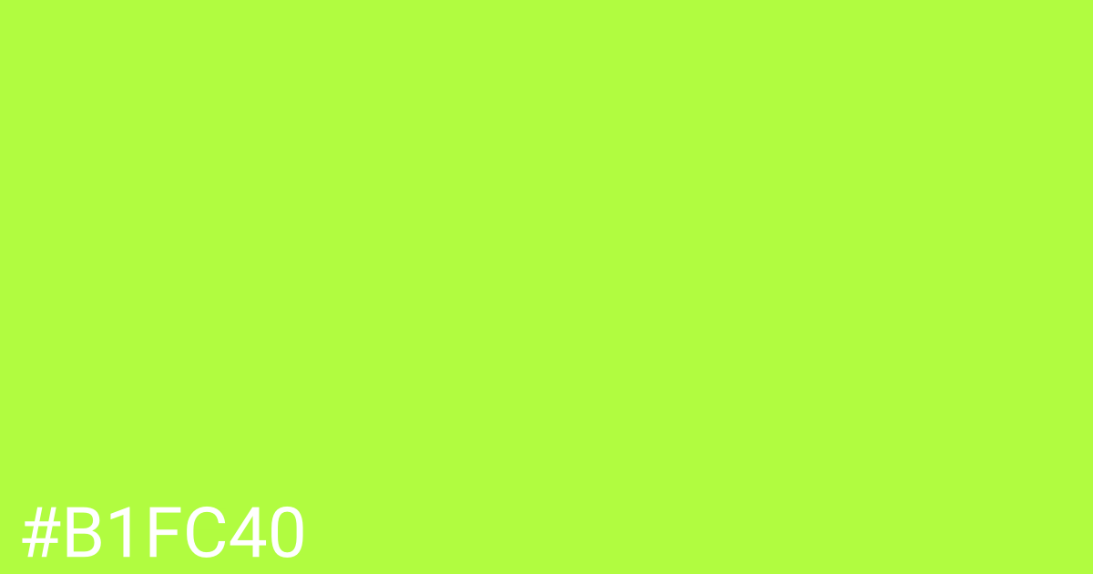 Hex color #b1fc40 graphic