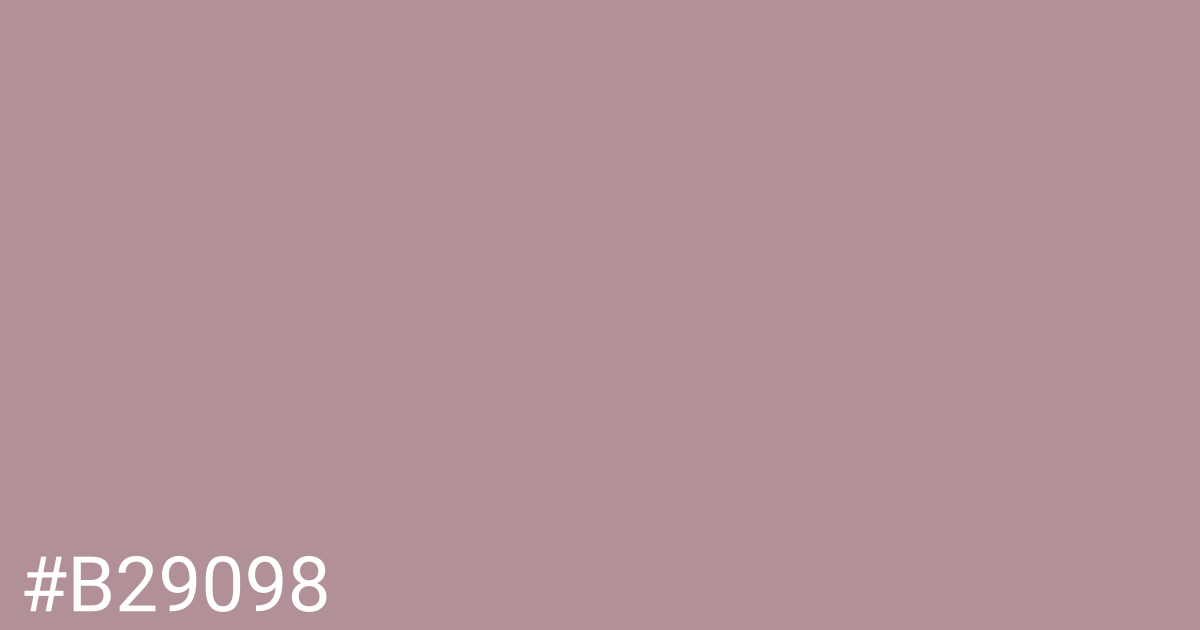 Hex color #b29098 graphic