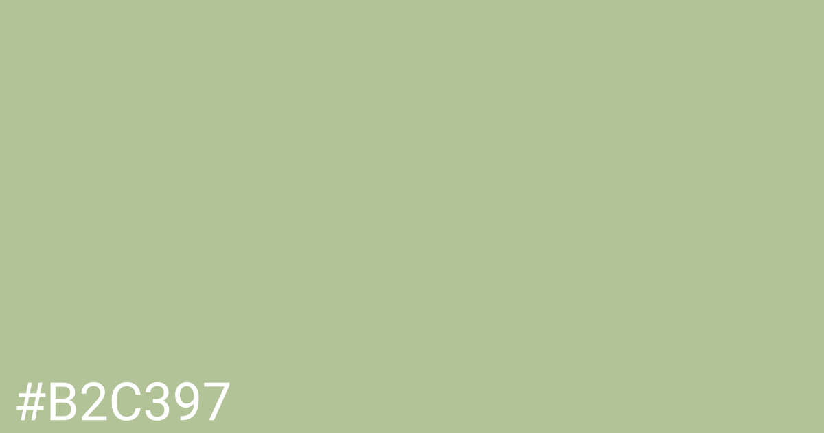 Hex color #b2c397 graphic