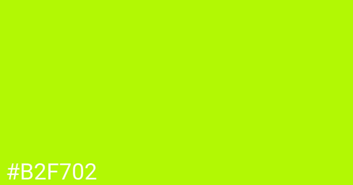 Hex color #b2f702 graphic