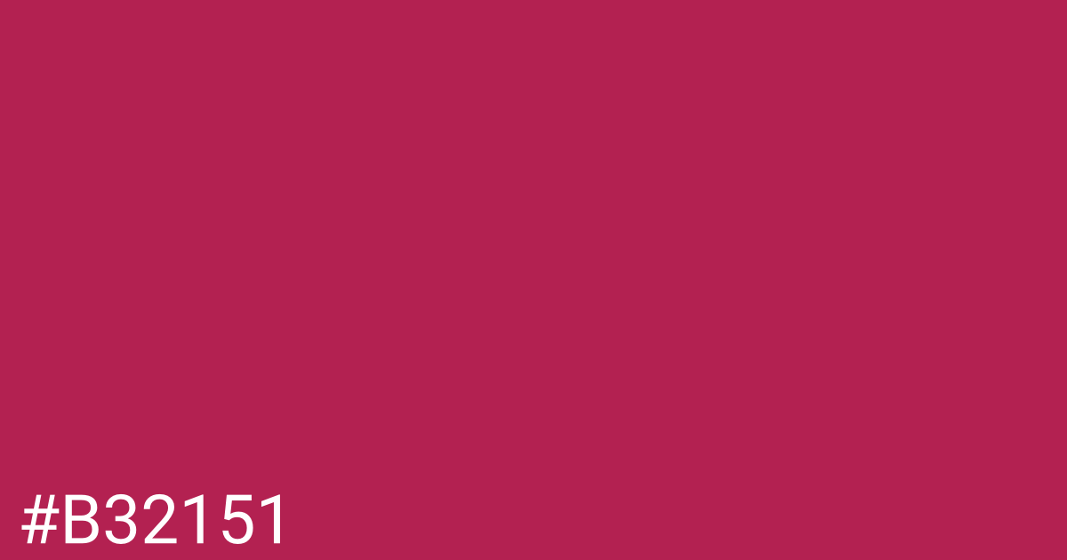 Hex color #b32151 graphic