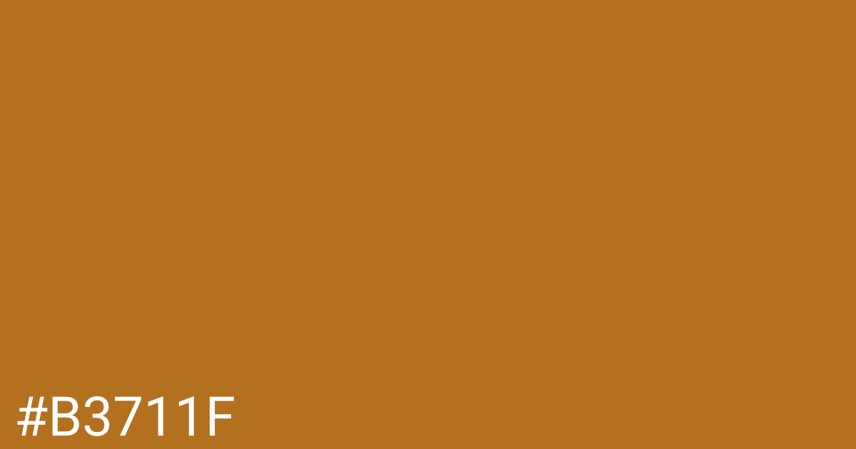 Hex color #b3711f graphic