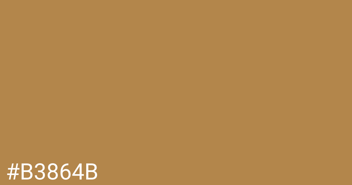 Hex color #b3864b graphic