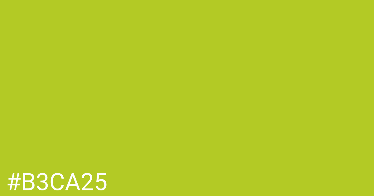 Hex color #b3ca25 graphic