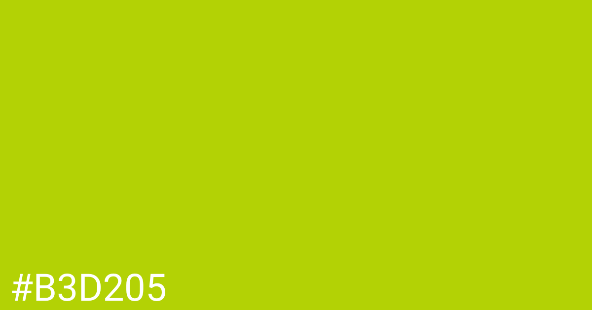 Hex color #b3d205 graphic