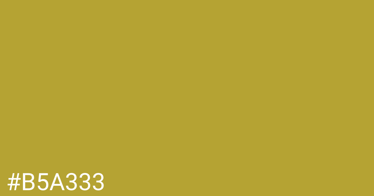 Hex color #b5a333 graphic