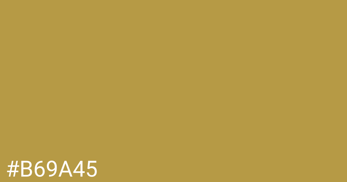 Hex color #b69a45 graphic