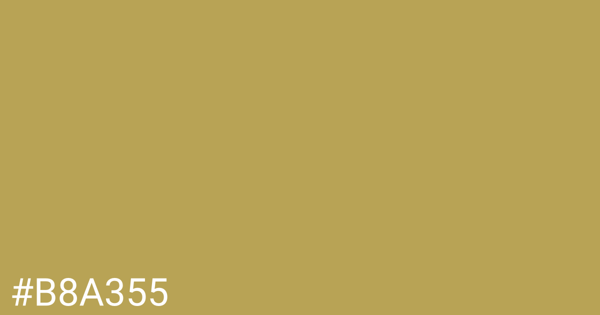 Hex color #b8a355 graphic