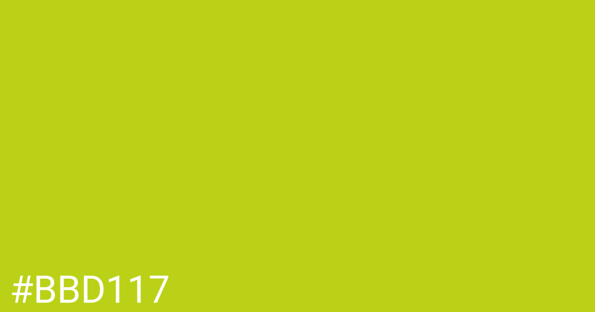 Hex color #bbd117 graphic