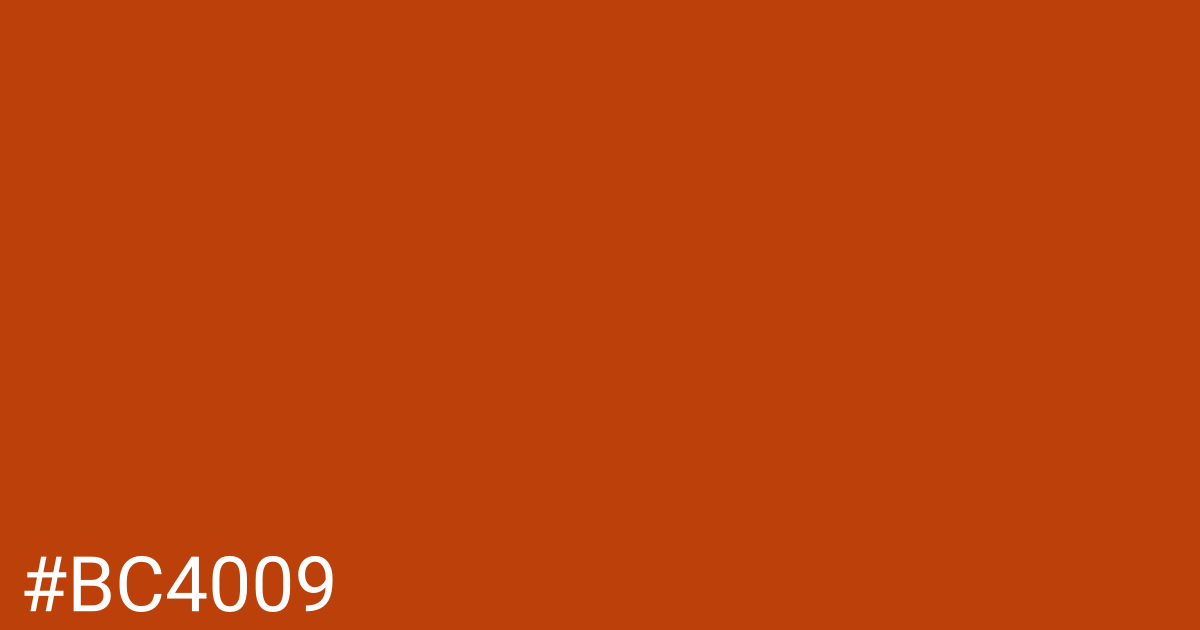 Hex color #bc4009 graphic