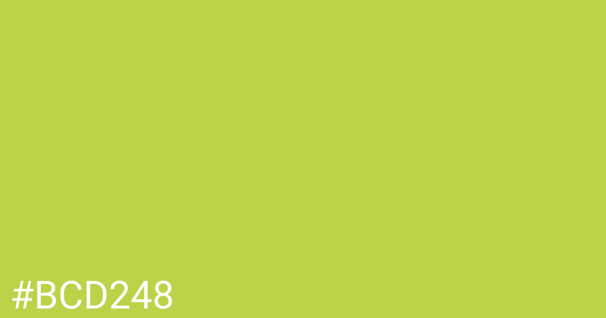 Hex color #bcd248 graphic
