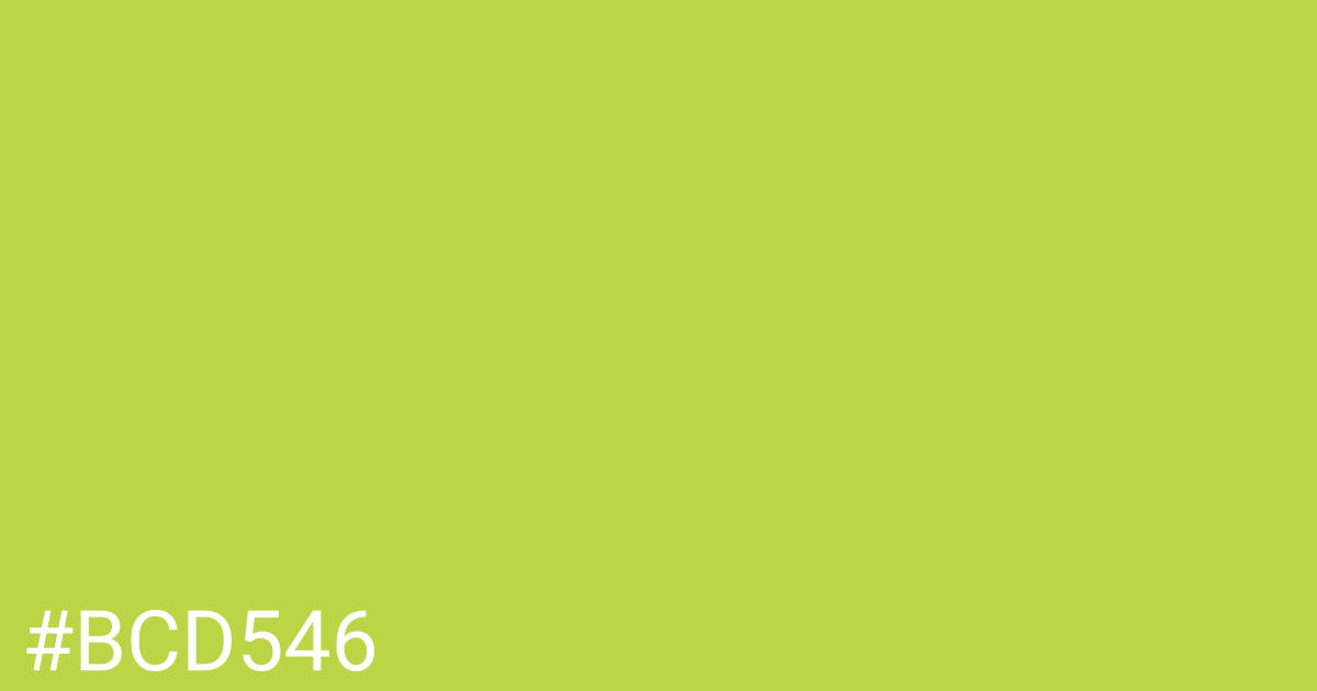 Hex color #bcd546 graphic