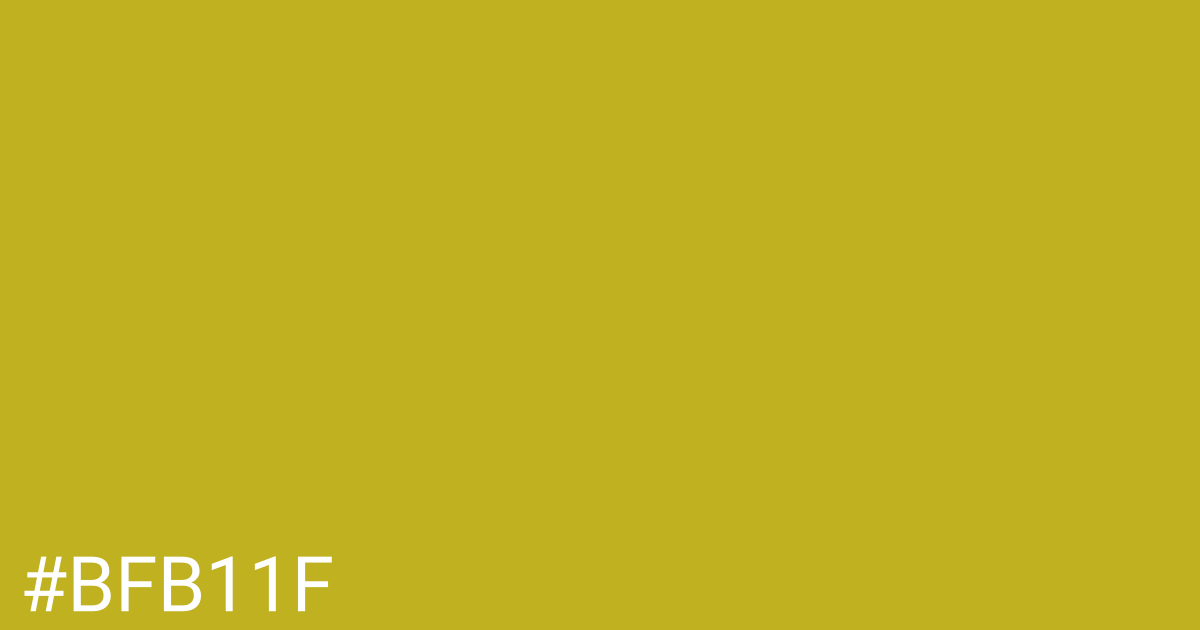 Hex color #bfb11f graphic